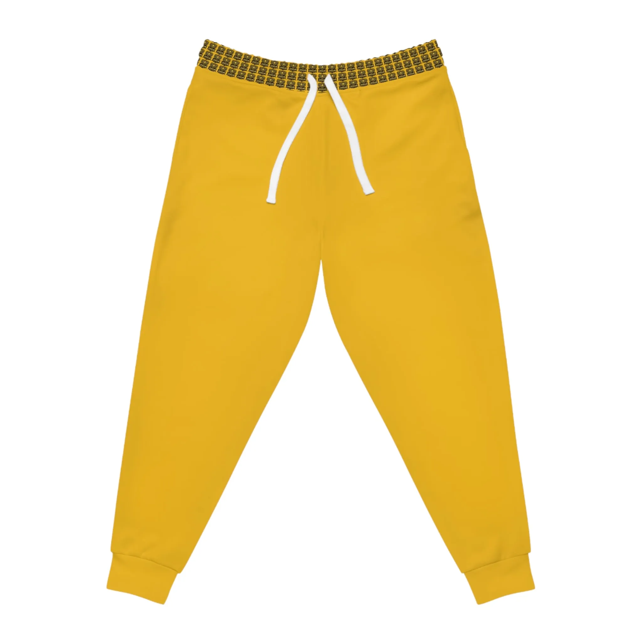 Yellow "Sun Gold Lion" Athletic Joggers (AOP)